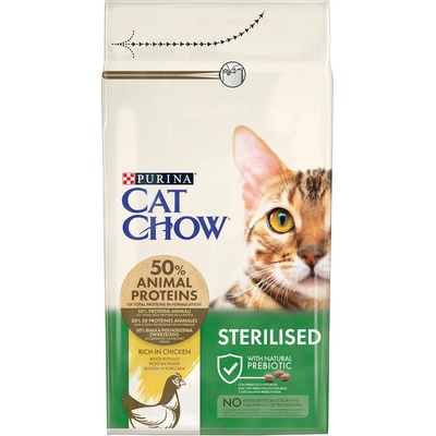 Purina Cat Chow Special Care Sterilized kurča 1,5 kg