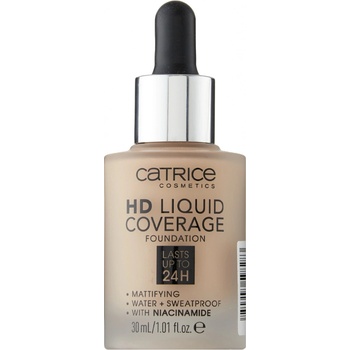 Catrice Tekutý make-up HD Liquid Coverage Foundation 010 Light Beige 30 ml