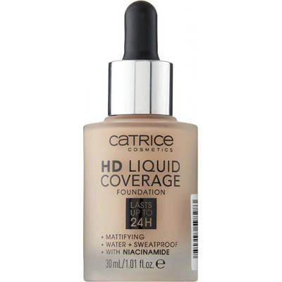 Catrice Tekutý make-up HD Liquid Coverage Foundation 010 Light Beige 30 ml
