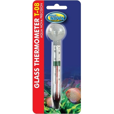 Aqua Nova Teplomer sklenený s prísavkou 11 cm