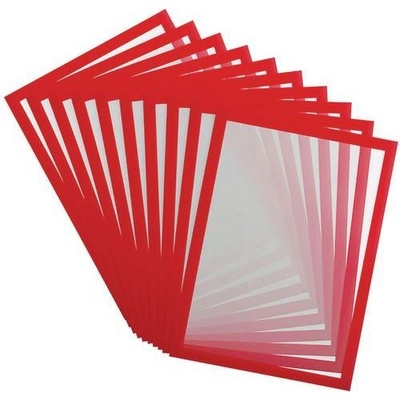 Manutan Magnetický rámeček Magneto Pro Solo – Tarifold, A4 červený