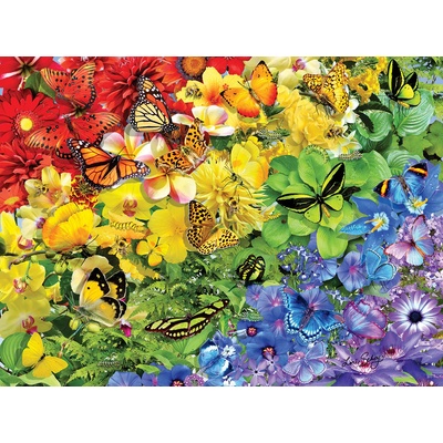 SunsOut - Puzzle Rainbow Butterflies - 1 000 piese