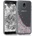 kwmobile Калъф с дизайн снежна топка за Samsung Galaxy J7 (2017) - сребрист