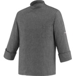Egochef Унисекс готварска куртка Cheap Grey Mix - комфортна и елегантна, с дълъг ръкав (2042 067C)