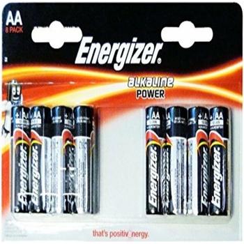 Energizer Alkaline Power AA 8ks 7638900410686