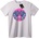NOONEBRAND Тениска Зодия Близнаци - L, White