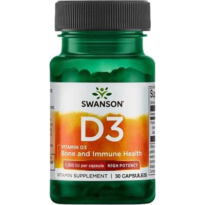Swanson Vitamin D 1000 IU [30 капсули]
