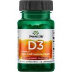 Swanson Vitamin D 1000 IU [30 капсули]