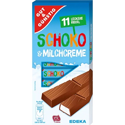 G&G čokoládové tyčinky so smotanou 200g