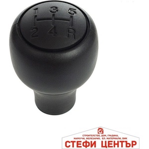 Paolo Топка за скоростен лост съвместима с Ford Ranger - 5 скорости - Черна (58443) - steficenter