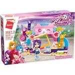 Qman Конструктор, Qman, Cherry, Снимка на фона на стена, 113 части (Q2027-3)