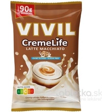 VIVIL Creme Life Latte Macchiato smotanové cukríky bez cukru 90 g