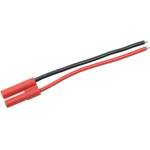 Revtec Позлатен конектор 4.0mm женски с кабел 14AWG 10cm