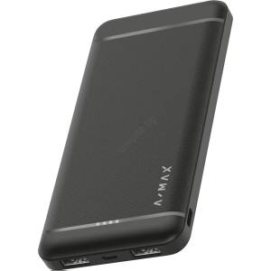 Aligator AX0003 - Външна батерия A-MAX 10000 mAh 3, 7V черна (PH0040)