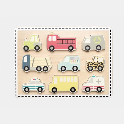 Jabadabado puzzle autá T261