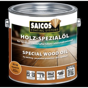 Saicos Special Wood Oil 0110 Прозрачно - Екстериорно масло 2.5л (7029)