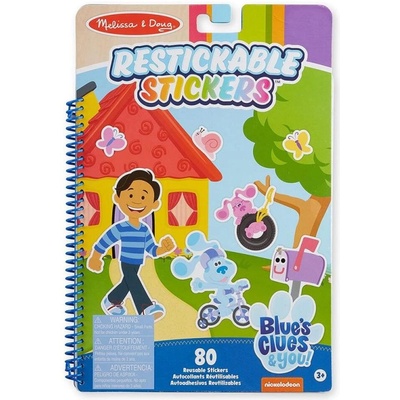 Melissa & Doug - Книжка със стикери за многократна употреба Blue's Clues and You