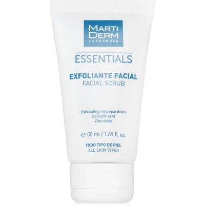 MartiDerm Essentials почистващ пилинг за лице 50ml