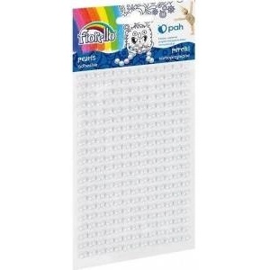 Fiorello Adhesive beads white FIORELLO