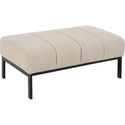 Actona Taburet Caix 100 cm béžový/černý