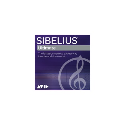 Avid Sibelius | Ultimate přechod z jiných programů, roční předplatné el. licence – Hledejceny.cz