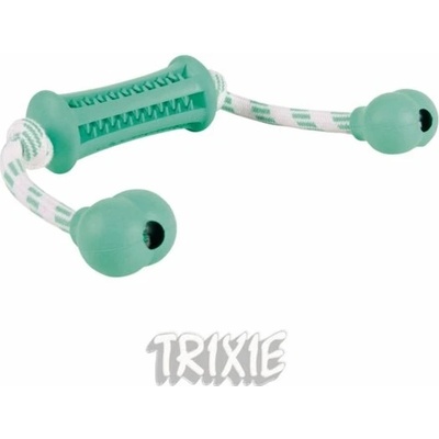 Trixie dentafun váleček s mátou na laně 9 x 34 cm