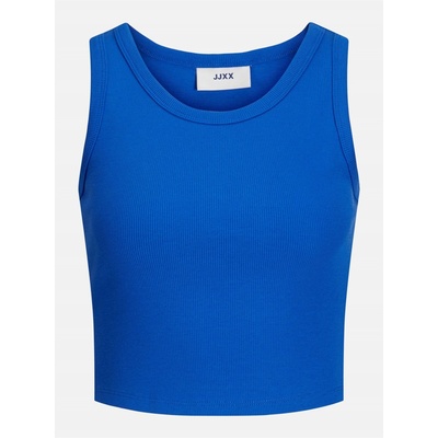JJXX Fallon Sleeveless Ribbed Top Ladies - Blue Iolite