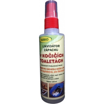 Subio likvidátor zápachu v mačacích toaletách 120 ml