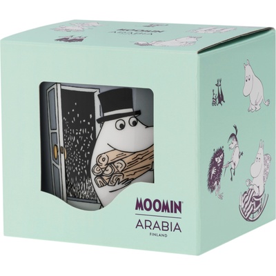 Arabia Box 80 Anniversary Чаша Муминтрол Татко Мумин, сив (1079301)
