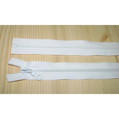Zips kostenný biela 5mm deliteľný 60cm
