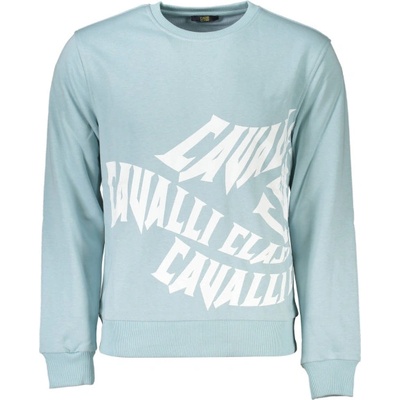 Roberto Cavalli Блуза за мъже cavalli class, Цвят Синьо (qxt65b-cf062_azzurro_04504)
