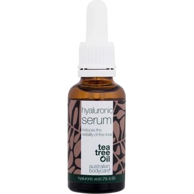 Australian Bodycare Tea Tree Oil Hyaluronic Serum хидратиращ серум против фини бръчки 30 ml за жени