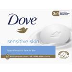 Dove Pure Sensitive - Kрем-сапун за ръце, лице и тяло за чувствителна кожа 90гр