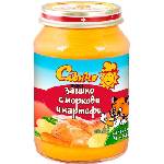 Слънчо пюре заешко с моркови и картофи - 190 г - topcho-online