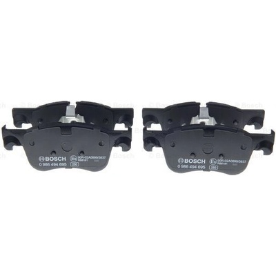 BOSCH Sada brzdových platničiek kotúčovej brzdy 0986494695