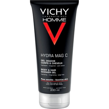 Vichy Homme Hydra-Mag C душ гел за тяло и коса 200ml