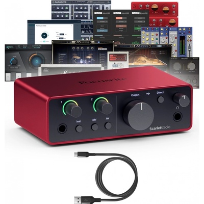 Focusrite Scarlett Solo 4th Gen – Zboží Živě