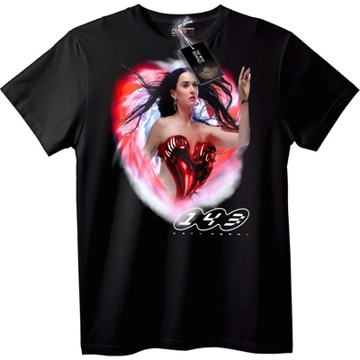 NOONEBRAND Тениска Katy Perry 143 Сърце - 7XL, White