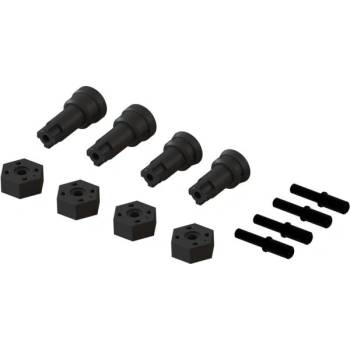 Arrma Унищожи колелния вал, главина B: Grom