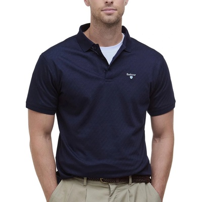 Barbour Sutton Tailored Fit Polo Shirt Navy