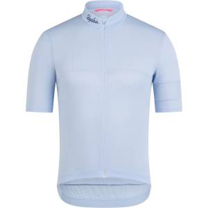 Rapha Мъжка фланелка с къс ръкав за колоездене Rapha Brevet Element Jersey Cycling jersey - Arctic / White (056-3823-1013)