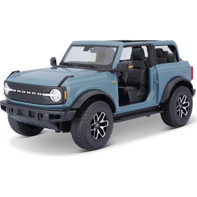 Maisto Bronco 2021 Ford Badlands svetlo modrá 1:18
