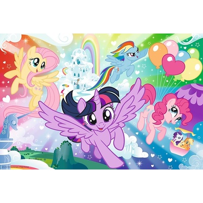 Trefl My Little Pony: Země duhy 100 dílků