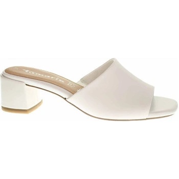 Tamaris pantofle dámské pantofle 1-27204-28 white leather bílá