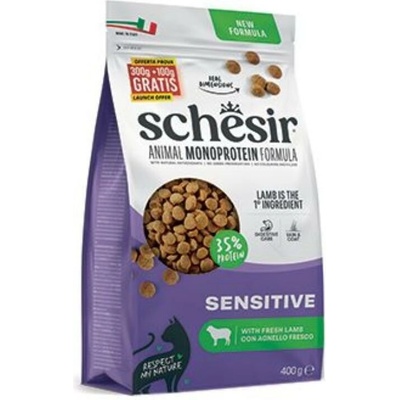 Schesir Cat Adult Animal Monoprotein Formula Sensitive čerstvé jahňacie mäso 400 g