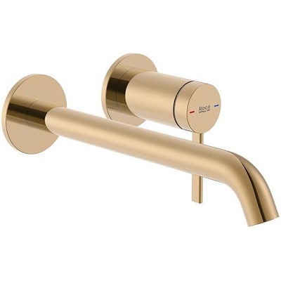 Roca Смесител за вграждане за умивалник, Ona, розово злато, чучур 225 mm (A5A459ERG0)