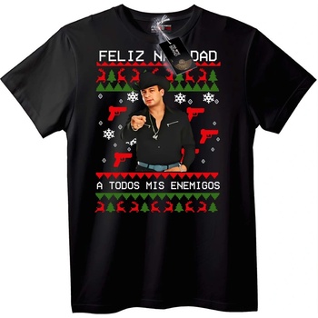 NOONEBRAND Весела Коледа за всички врагове - M, Black