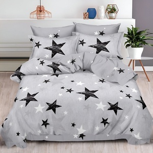 EmonaMall Двулицево спално бельо EmonaMall, 6 части - Модел S14076 (S14076-66666d)