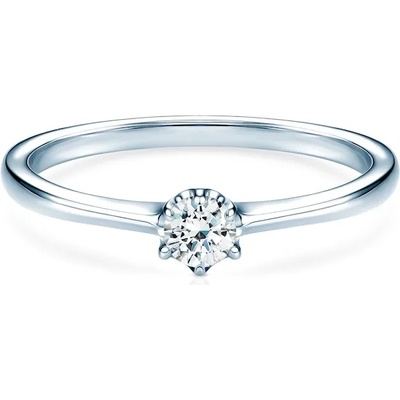 SAVICKI Годежен пръстен Triumph of Love: бяло злато, диамант