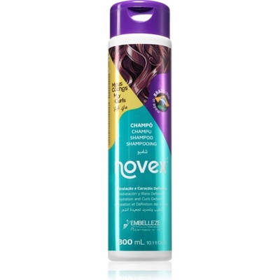 Novex Brazilian Keratin šampon pro kudrnaté vlasy 300 ml